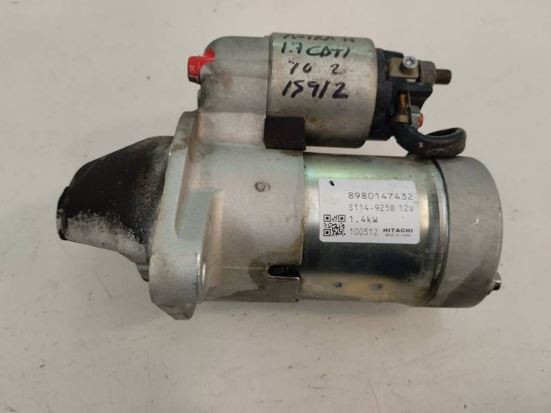 MOTOR ARRANQUE OPEL ASTRA H BER 2010 1.7 16V CDTI (110 CV)