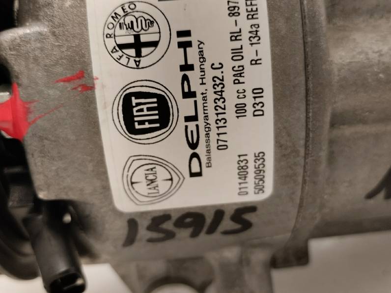 COMPRESOR AIRE ACONDICIONADO ALFA ROMEO GIULIETTA 2014 1.6 JTDM (105 CV)