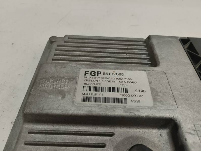 CENTRALITA MOTOR UCE LANCIA YPSILON 2005 1.3 JTD (69 CV)