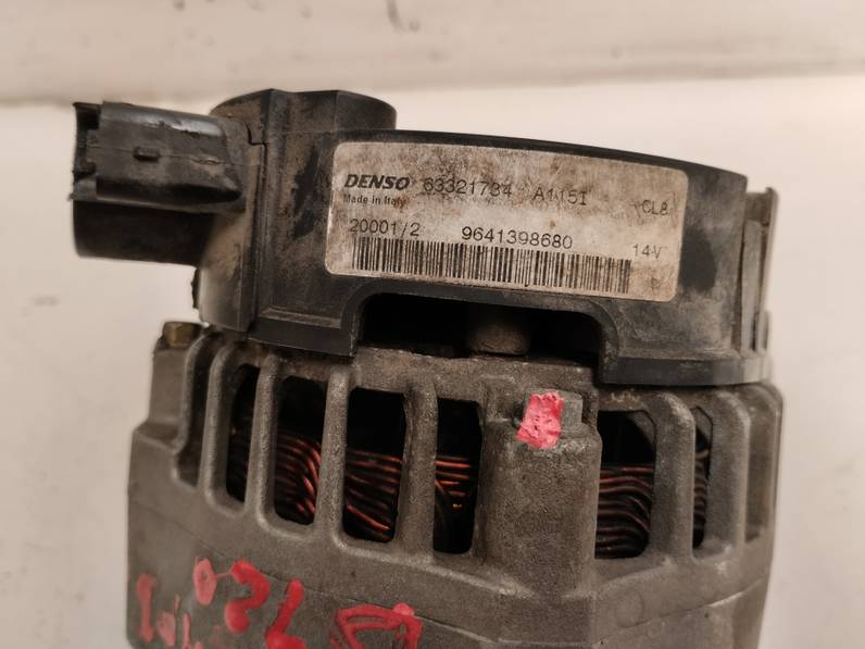 ALTERNADOR PEUGEOT 206 BERLINA 2001 1.6 16V (109 CV)