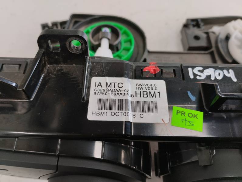 MANDO CALEFACCION AIRE ACONDICIONADO HYUNDAI I10 2019 1.0 (67 CV)