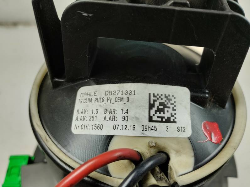 MOTOR CALEFACCION PEUGEOT 308 2017 1.2 12V E-THP (131 CV)