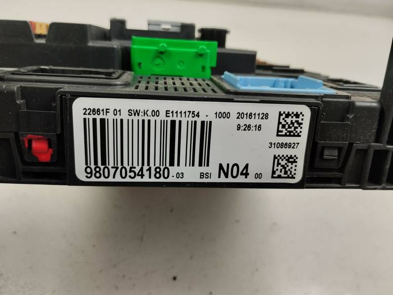 CAJA RELES FUSIBLES PEUGEOT 308 2017 1.2 12V E-THP (131 CV)