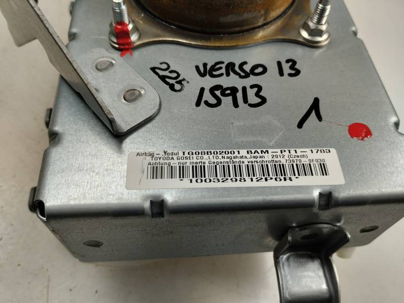 AIRBAG DELANTERO DERECHO TOYOTA VERSO 2013 1.6 16V (132 CV)