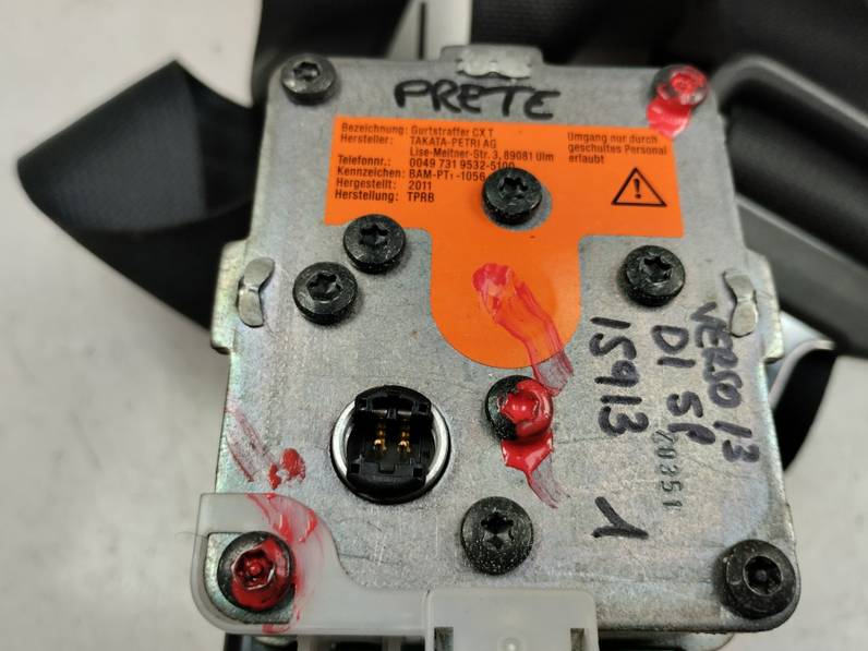 CINTURON SEGURIDAD DELANTERO IZQUIERDO TOYOTA VERSO 2013 1.6 16V (132 CV)