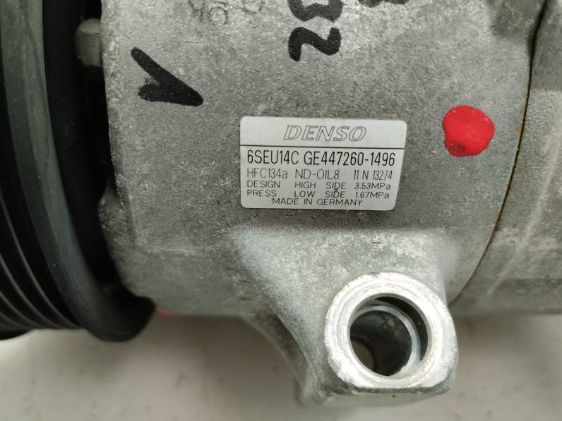 COMPRESOR AIRE ACONDICIONADO TOYOTA VERSO 2013 1.6 16V (132 CV)