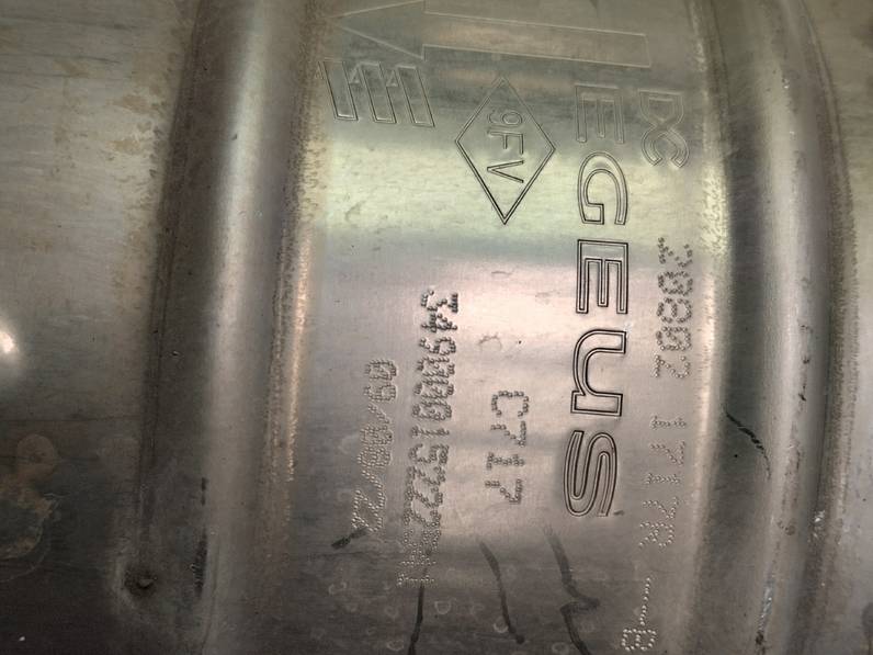 CATALIZADOR RENAULT CLIO V 2023 1.0 TCE BIVALENT. GASOLINA / GPL (101 CV)