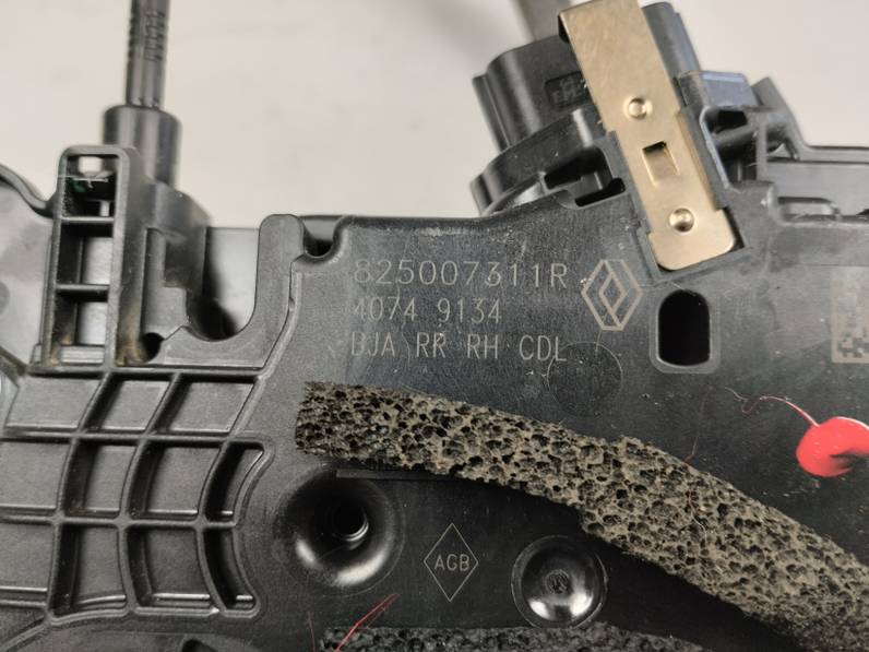 CERRADURA PUERTA TRASERA DERECHA RENAULT CLIO V 2023 1.0 TCE BIVALENT. GASOLINA / GPL (101 CV)