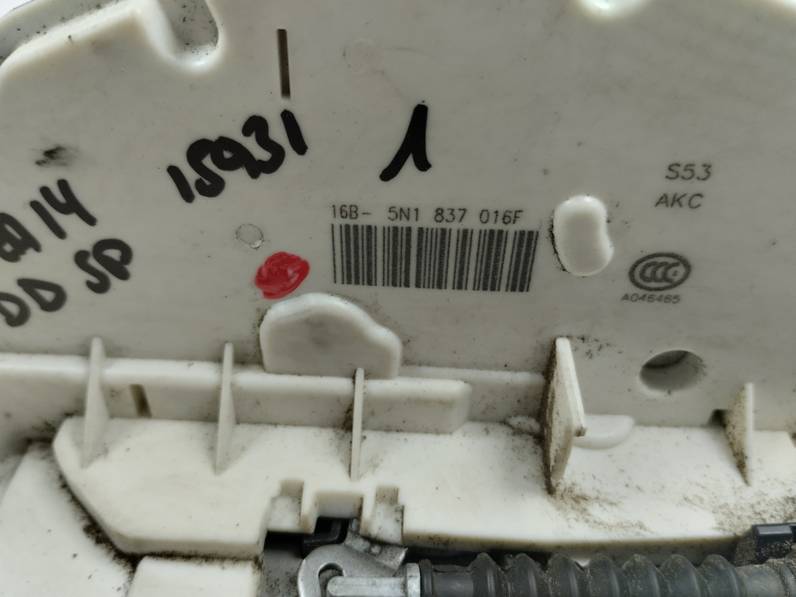 CERRADURA PUERTA DELANTERA DERECHA SEAT IBIZA 2014 1.6 TDI (90 CV)