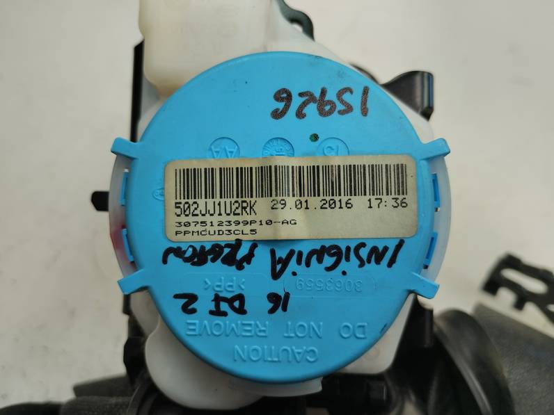 CINTURON SEGURIDAD DELANTERO IZQUIERDO OPEL INSIGNIA BERLINA 2016 1.6 CDTI DPF (136 CV)