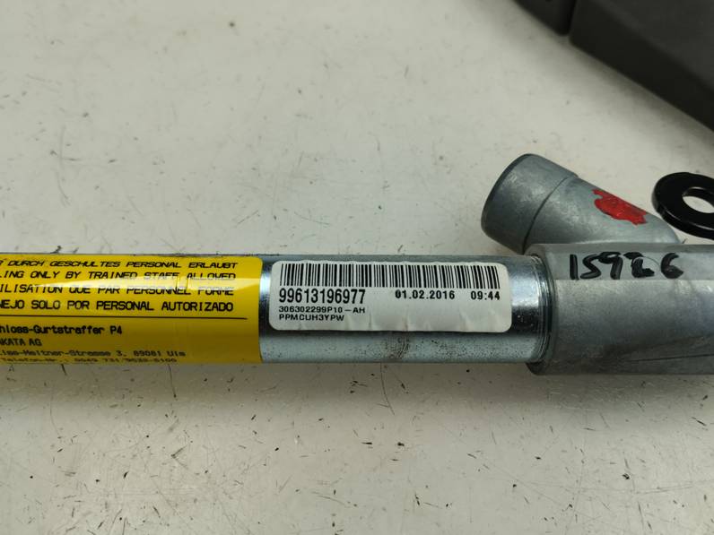 CINTURON SEGURIDAD DELANTERO IZQUIERDO OPEL INSIGNIA BERLINA 2016 1.6 CDTI DPF (136 CV)