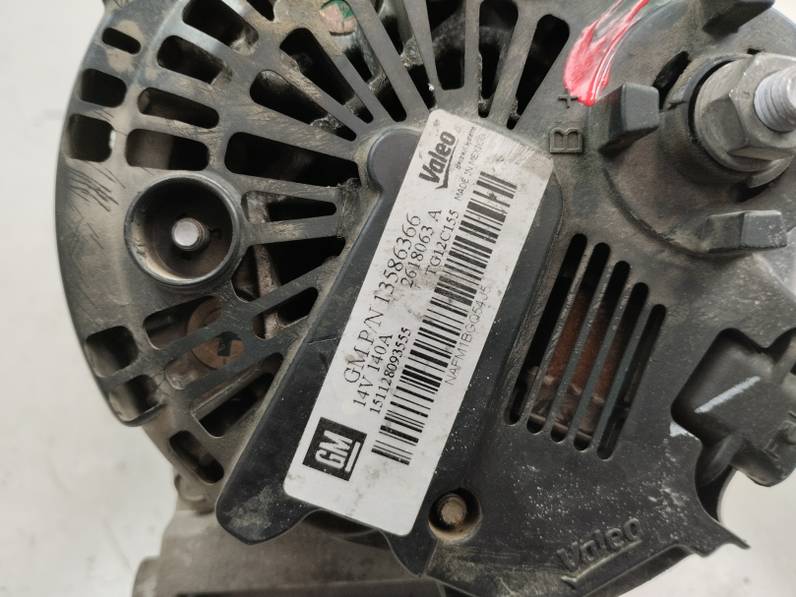 ALTERNADOR OPEL INSIGNIA BERLINA 2016 1.6 CDTI DPF (136 CV)