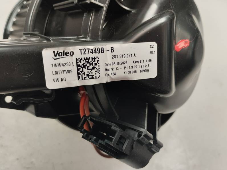 MOTOR CALEFACCION SKODA FABIA 2022 1.0 TSI (95 CV)