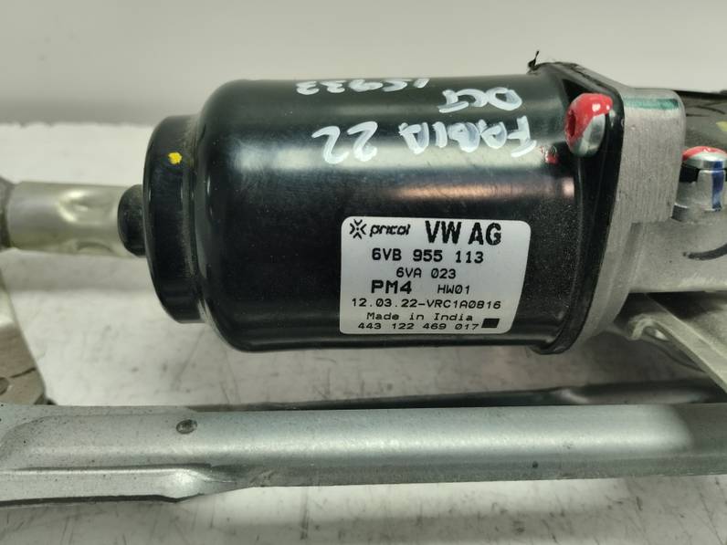 MOTOR LIMPIA DELANTERO SKODA FABIA 2022 1.0 TSI (95 CV)