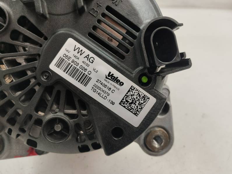 ALTERNADOR SKODA FABIA 2022 1.0 TSI (95 CV)