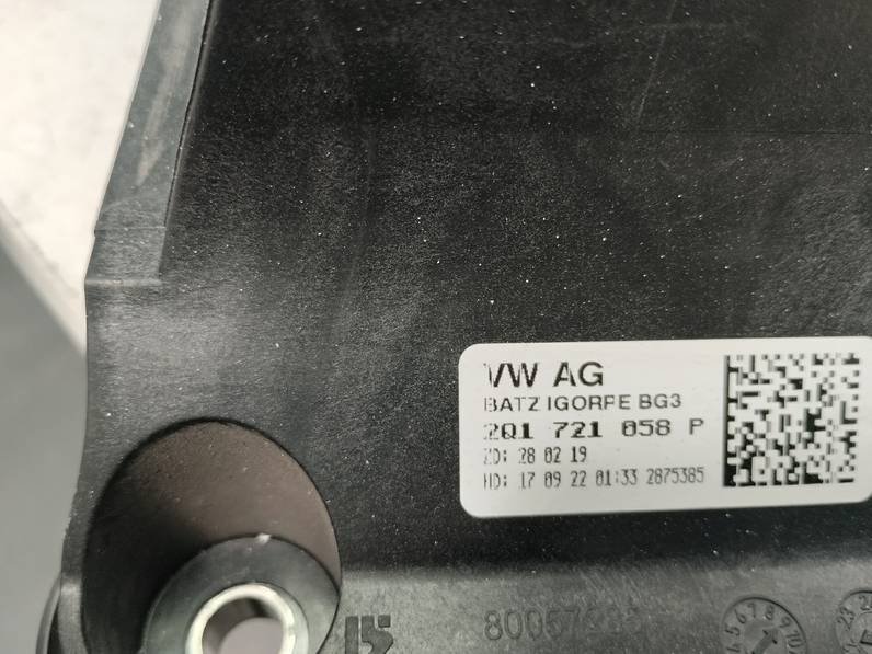 PEDAL FRENO SKODA FABIA 2022 1.0 TSI (95 CV)