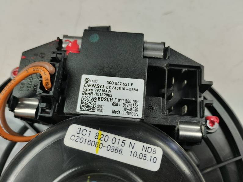 MOTOR CALEFACCION VOLKSWAGEN PASSAT BERLINA 2010 2.0 TDI (140 CV)