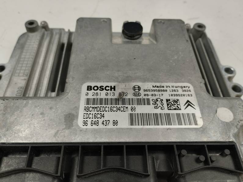 CENTRALITA MOTOR UCE PEUGEOT 207 2009 1.6 16V HDI (90 CV)