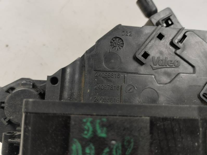 CERRADURA PUERTA DELANTERA DERECHA PEUGEOT 207 2009 1.6 16V HDI (90 CV)