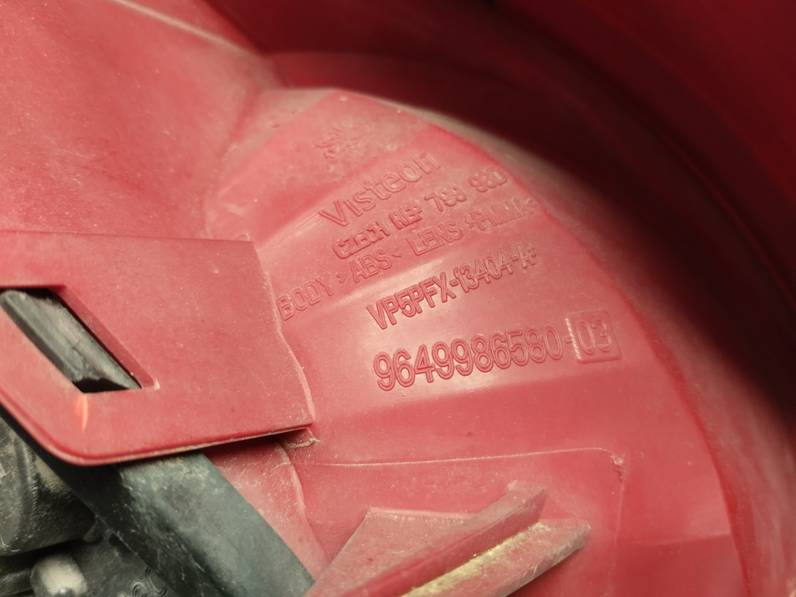 PILOTO TRASERO DERECHO PEUGEOT 207 2009 1.6 16V HDI (90 CV)