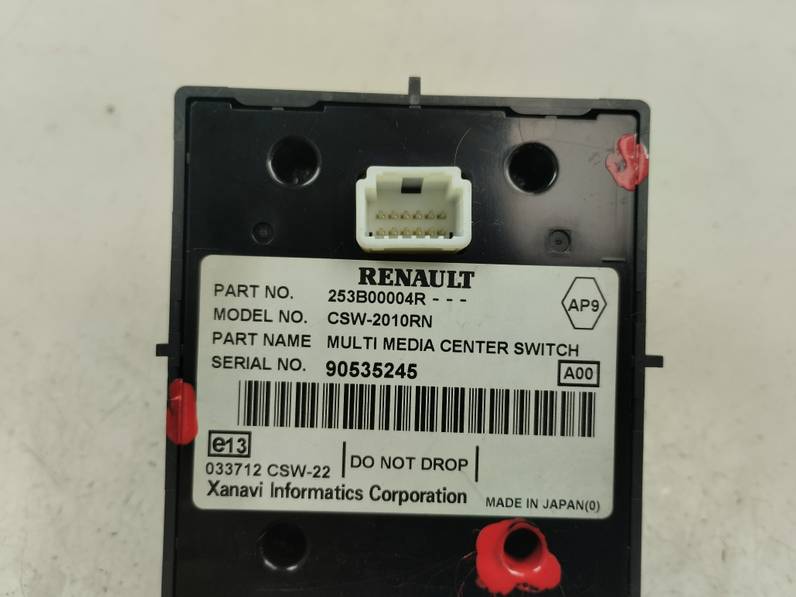 MANDO MULTIFUNCION RENAULT SCENIC III 2009 2.0 DCI D FAP (160 CV)