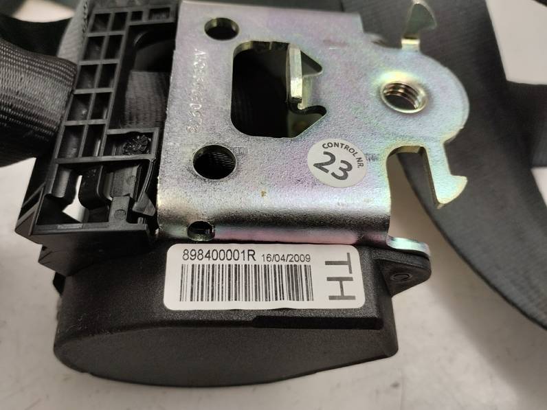 CINTURON SEGURIDAD TRASERO DERECHO RENAULT SCENIC III 2009 2.0 DCI D FAP (160 CV)