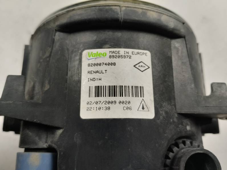 FARO ANTINIEBLA DERECHO RENAULT SCENIC III 2009 2.0 DCI D FAP (160 CV)