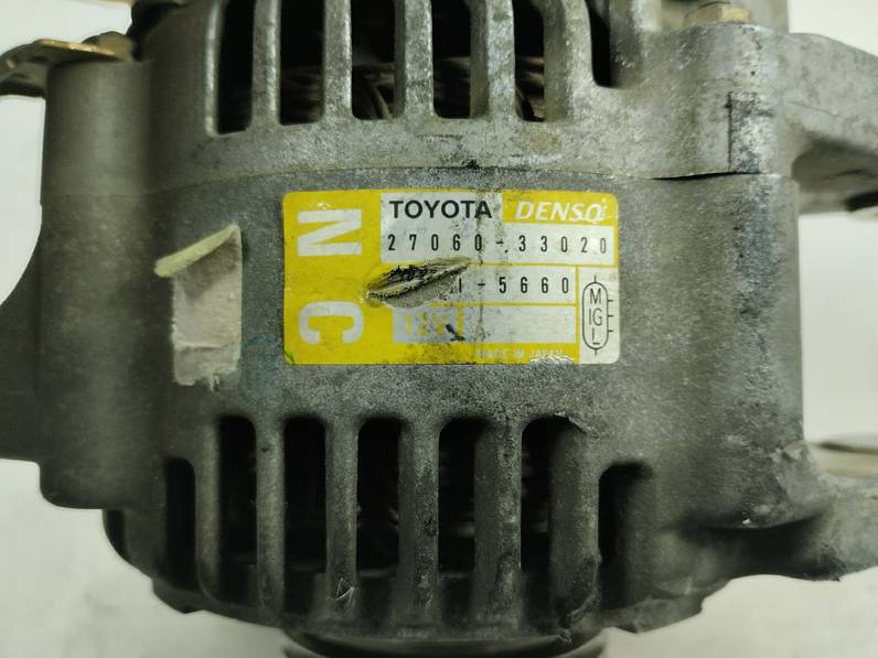ALTERNADOR TOYOTA YARIS 2003 1.4 TURBODIESEL (75 CV)