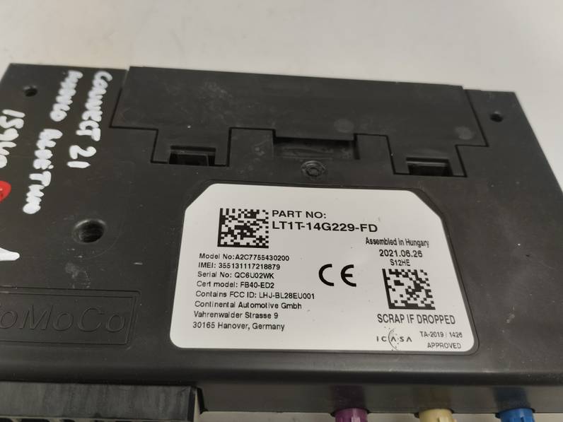 MODULO ELECTRONICO FORD TRANSIT CONNECT 2021 1.5 TDCI (101 CV)