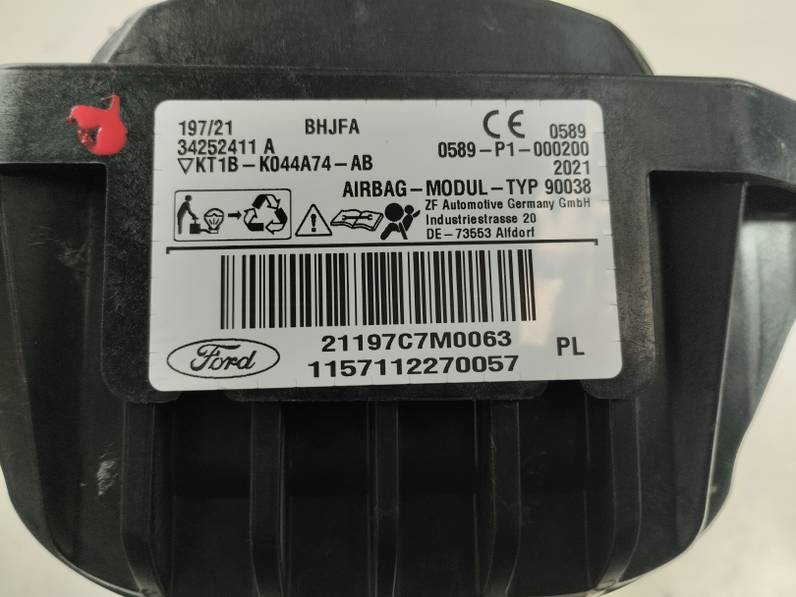 KIT AIRBAG FORD TRANSIT CONNECT 2021 1.5 TDCI (101 CV)