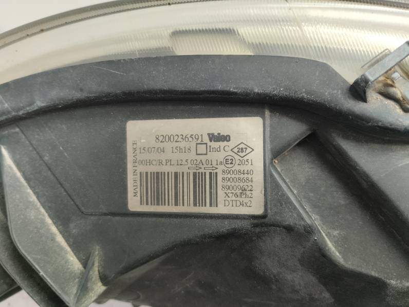 FARO DERECHO RENAULT KANGOO 2004 1.5 DCI D (65 CV)