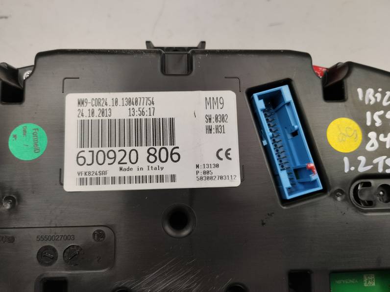 CUADRO INSTRUMENTOS SEAT IBIZA 2014 1.2 TSI (86 CV)