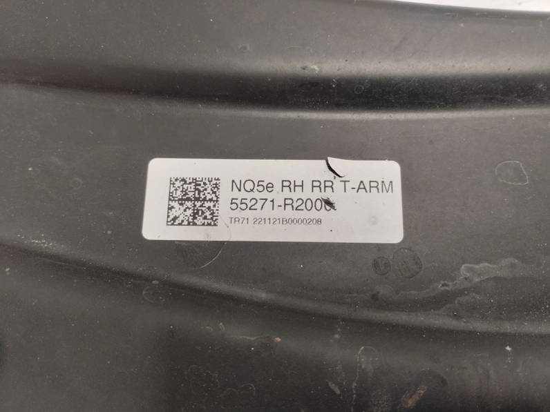 BRAZO SUSPENSION INFERIOR TRASERO DERECHO KIA SPORTAGE 2023 1.6 (132 CV)