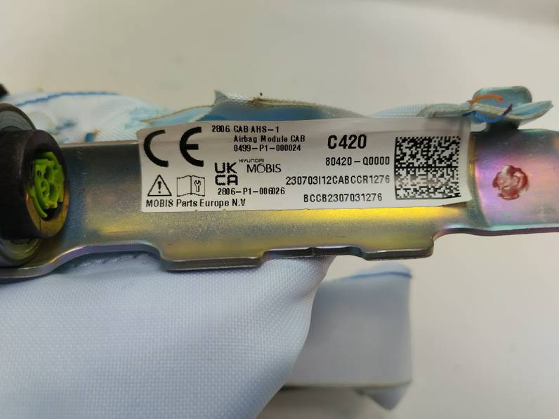 AIRBAG CORTINA DELANTERO DERECHO HYUNDAI BAYON 2023 1.2 (84CV)