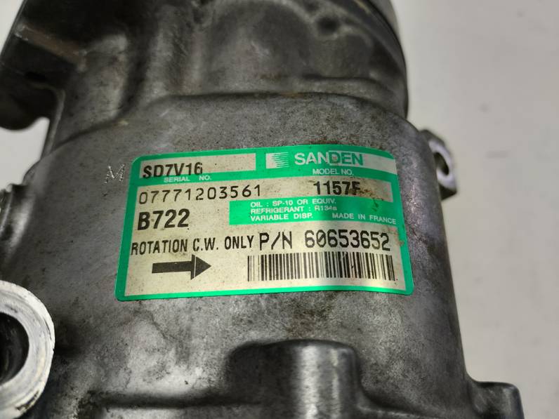 COMPRESOR AIRE ACONDICIONADO ALFA ROMEO 147 2005 1.9 JTD 16V (150 CV)