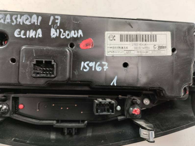 MANDO CLIMATIZADOR NISSAN QASHQAI 2017 1.5 TURBODIESEL (110 CV)