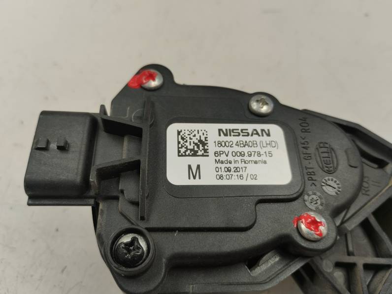 POTENCIOMETRO PEDAL NISSAN QASHQAI 2017 1.5 TURBODIESEL (110 CV)