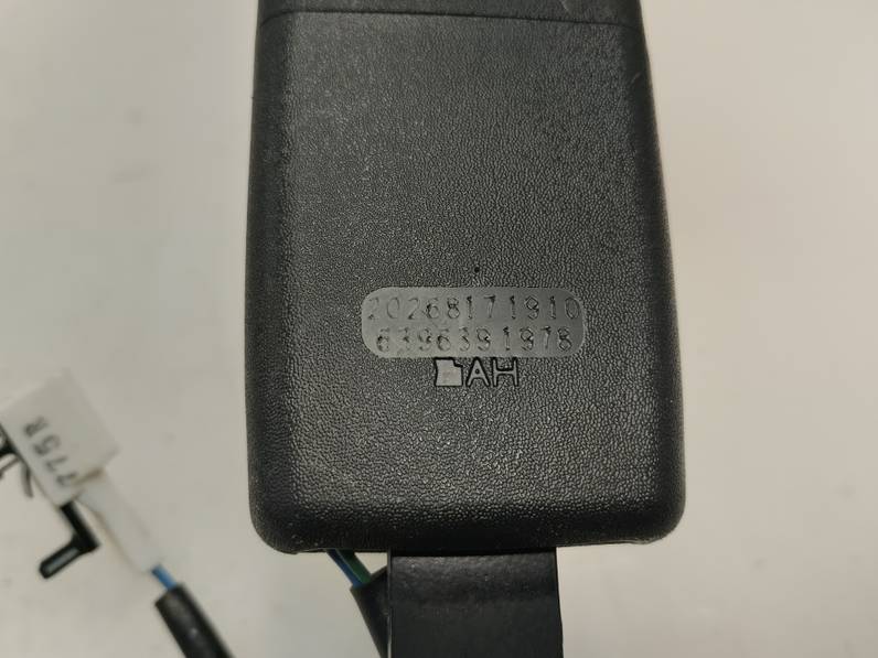 CINTURON SEGURIDAD DELANTERO DERECHO NISSAN QASHQAI 2017 1.5 TURBODIESEL (110 CV)