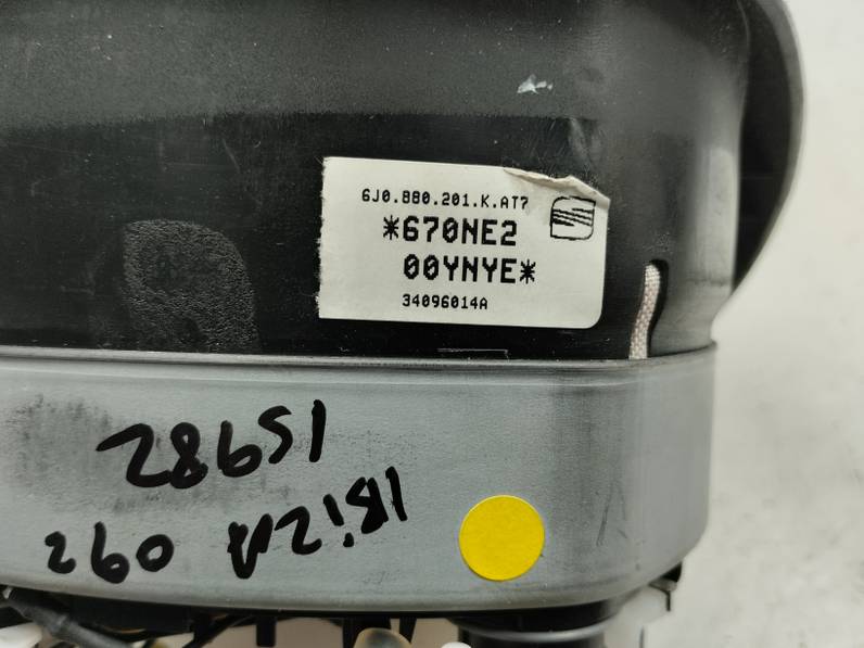 AIRBAG DELANTERO IZQUIERDO SEAT IBIZA SC 2009 1.9 TDI (105 CV)