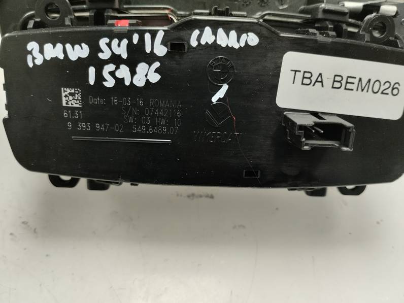 MANDO LUCES BMW SERIE 4 CABRIO 2016 3.0 TURBODIESEL (313 CV)