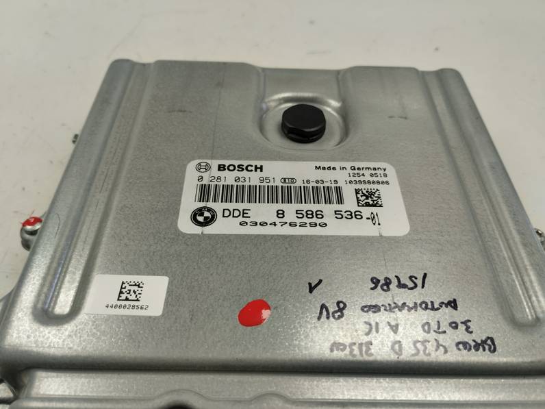 CENTRALITA MOTOR UCE BMW SERIE 4 CABRIO 2016 3.0 TURBODIESEL (313 CV)