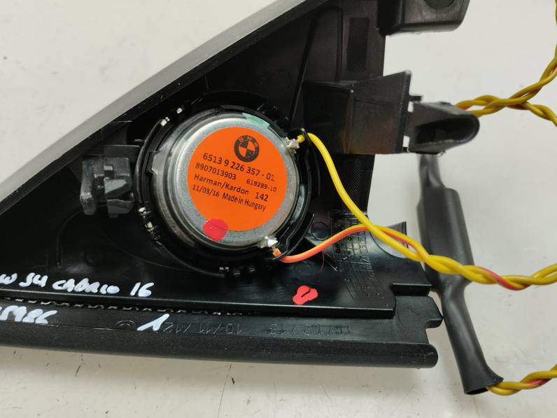 SISTEMA AUDIO RADIO CD BMW SERIE 4 CABRIO 2016 3.0 TURBODIESEL (313 CV)