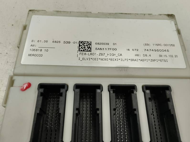 CAJA RELES FUSIBLES BMW SERIE 4 CABRIO 2016 3.0 TURBODIESEL (313 CV)