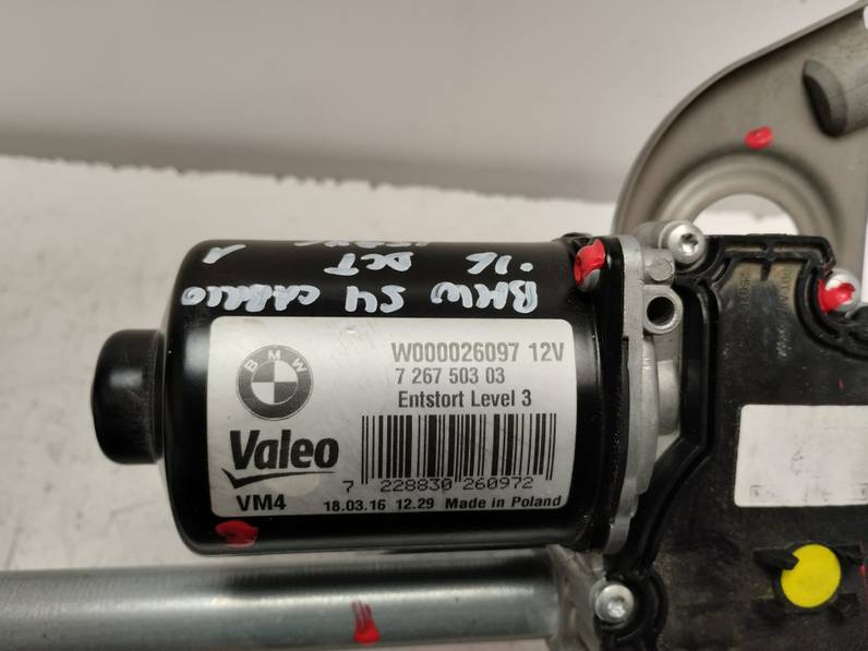 MOTOR LIMPIA DELANTERO BMW SERIE 4 CABRIO 2016 3.0 TURBODIESEL (313 CV)