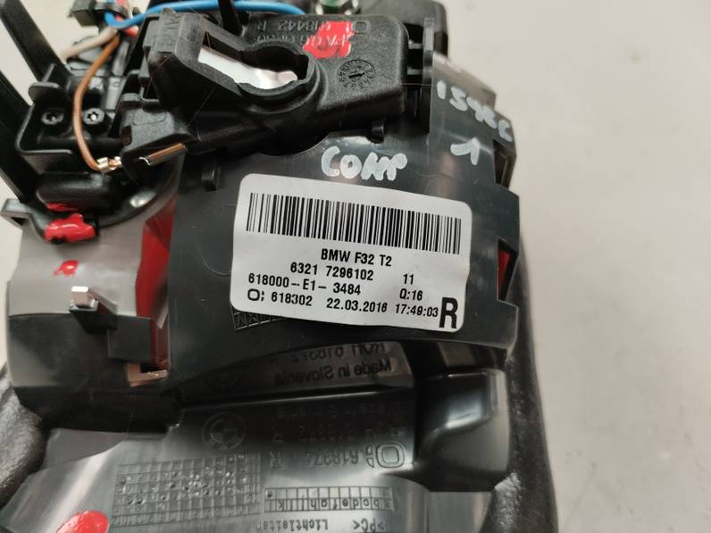 PILOTO TRASERO DERECHO INTERIOR BMW SERIE 4 CABRIO 2016 3.0 TURBODIESEL (313 CV)