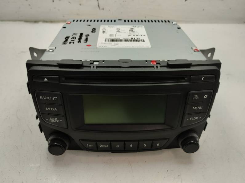 SISTEMA AUDIO RADIO CD HYUNDAI IX20 2018 1.4 (90 CV)