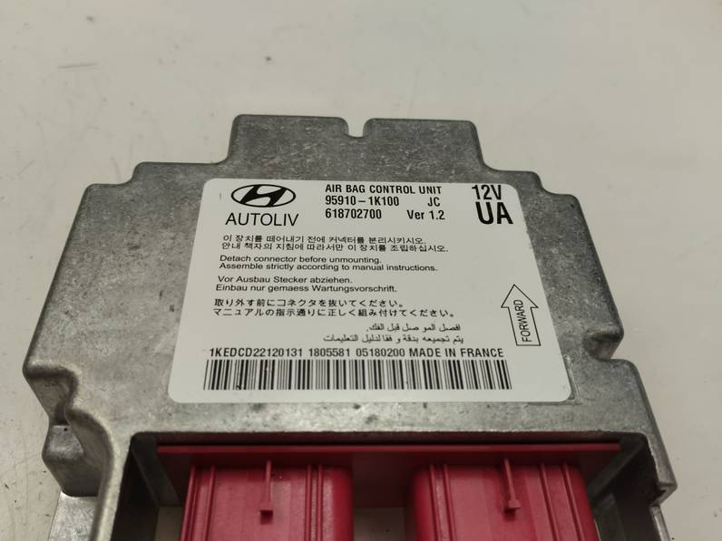 KIT AIRBAG HYUNDAI IX20 2018 1.4 (90 CV)