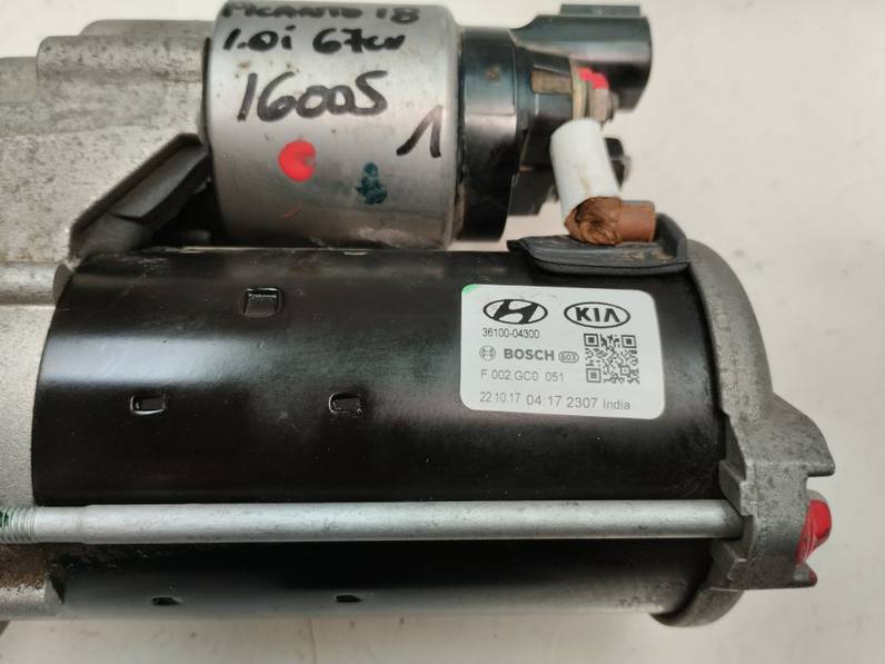 MOTOR ARRANQUE KIA PICANTO 2018 1.0 (67 CV)