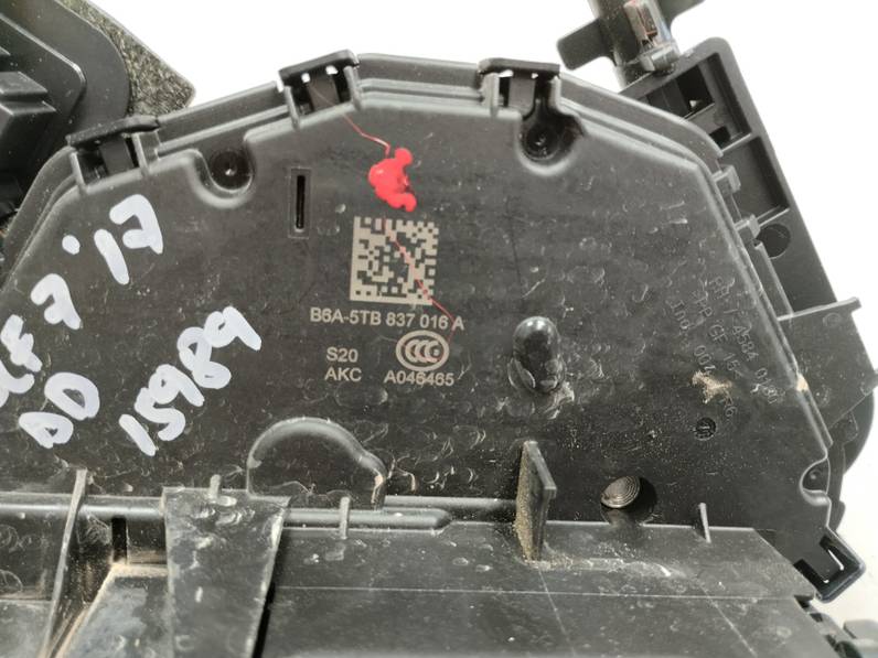 CERRADURA PUERTA DELANTERA DERECHA VOLKSWAGEN GOLF VII LIM 2017 1.4 16V TSI (125 CV)