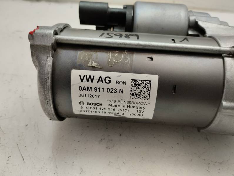 MOTOR ARRANQUE VOLKSWAGEN GOLF VII LIM 2017 1.4 16V TSI (125 CV)